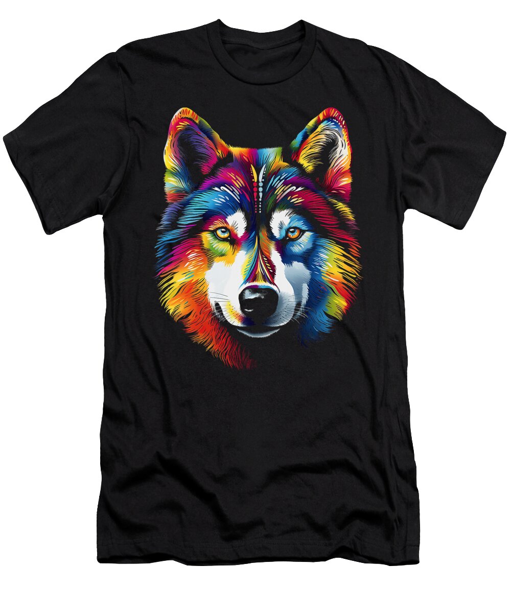 Husky Pet Dog Husky Gift Yah Lishr T-Shirt