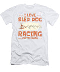 Husky Sledding Sled Dog Racing Alaskan Racers Toms Store T-Shirt
