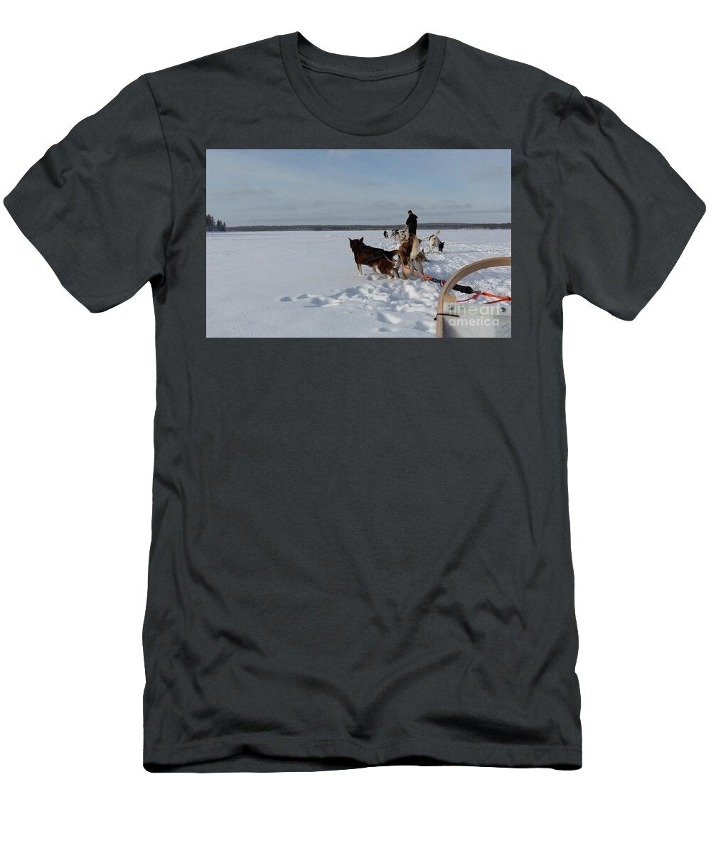 Husky Sledge Ride Eva Lechner T-Shirt