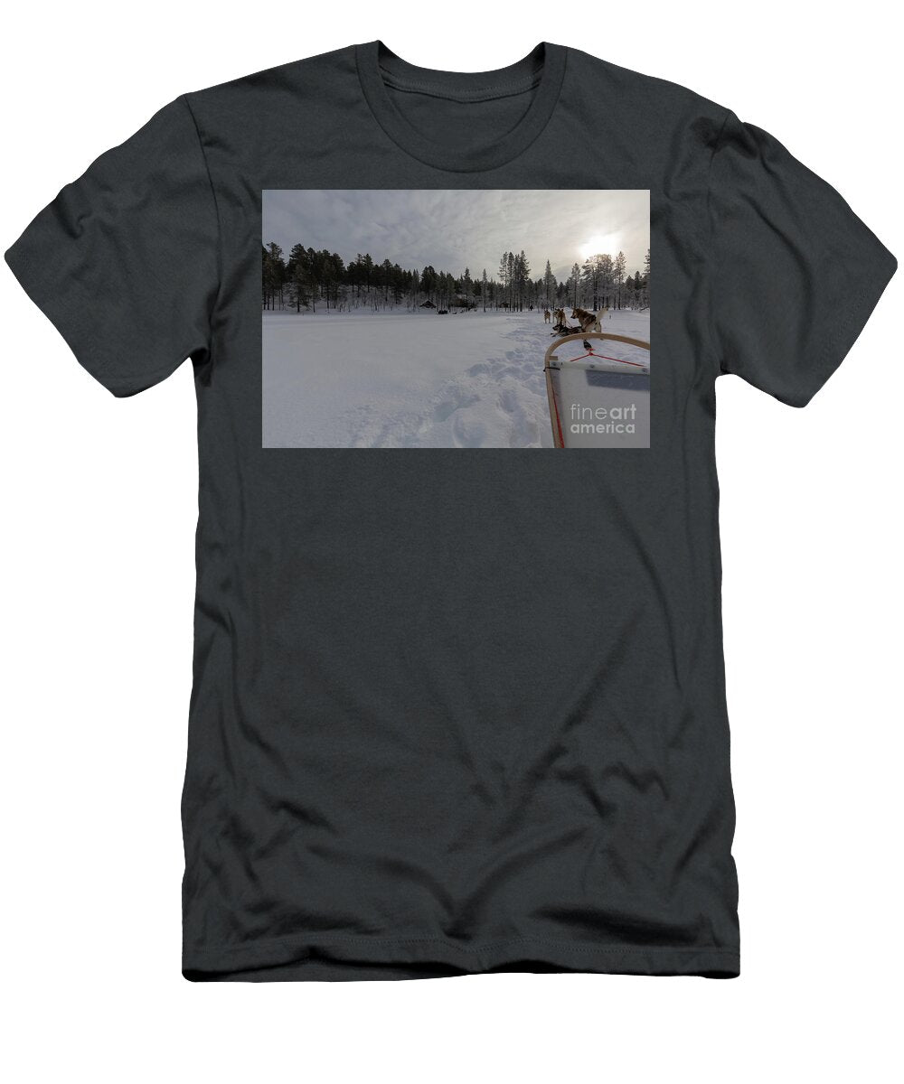 Husky Sledge Ride2 Eva Lechner T-Shirt