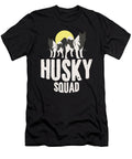 Husky Squad Syberian Dog Pet Owners Animal Lovers Thomas Larch T-Shirt
