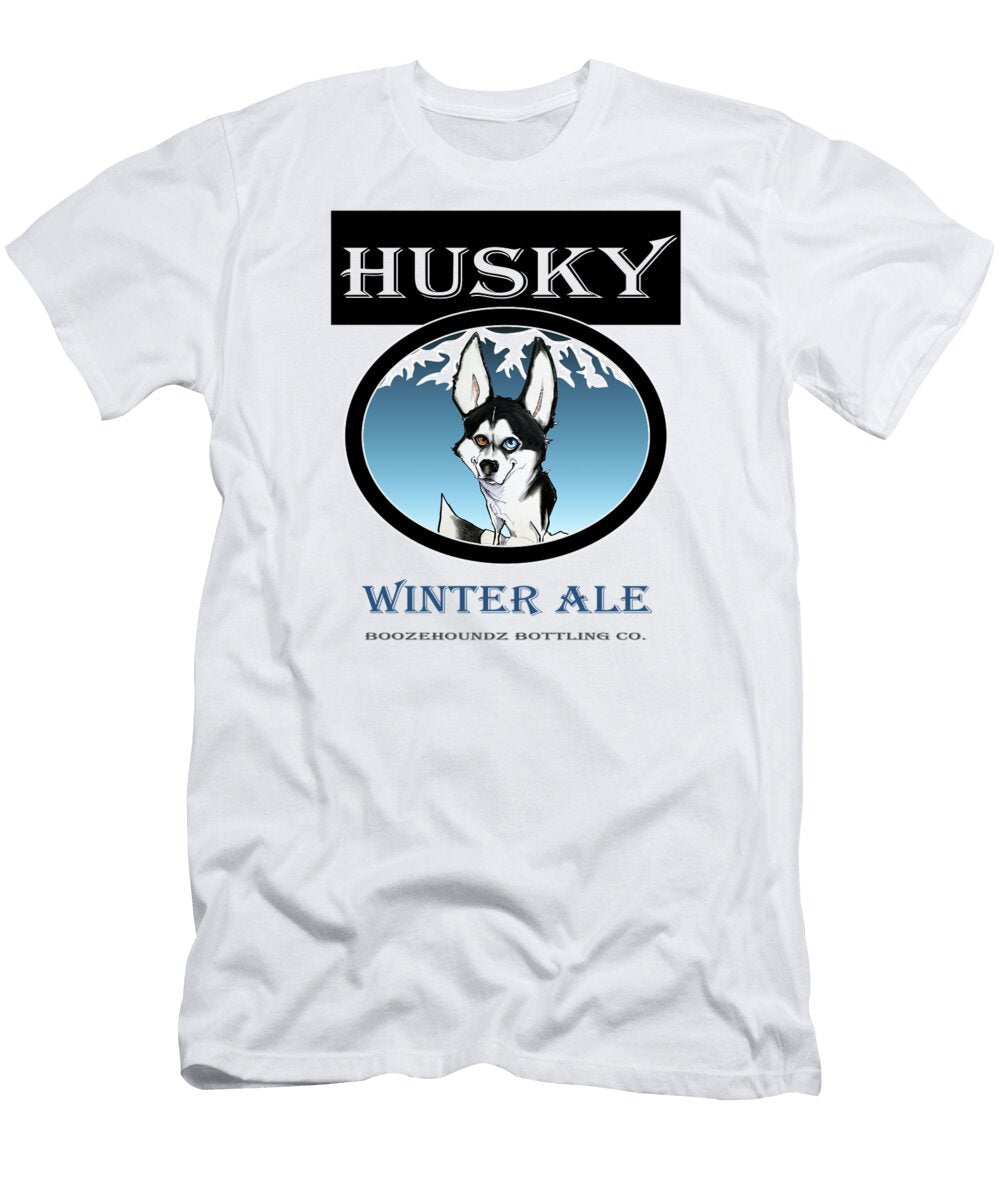 Husky Winter Ale John Lafree T-Shirt