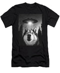 Huskys Encounter with Ufo Studi Alex T-Shirt