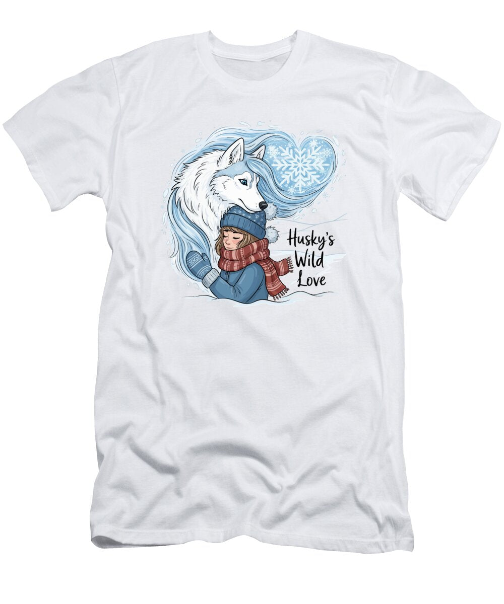 Huskys Wild Love Amir Faysal T-Shirt