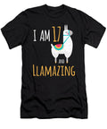 I Am 17 and Llamazing Funny Llama Alpaca Birthday Gift Crypto Keeper T-Shirt