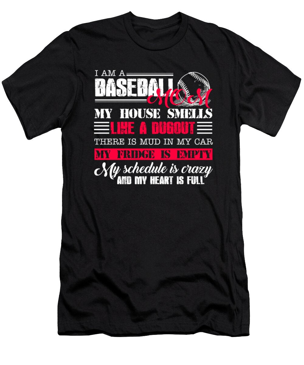 I Am a Baseball Mom Tinh Tran Le Thanh T-Shirt