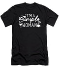 I Am a Simple Woman Barista Cafe Roaster Coffee Wine Crazy Squirrel T-Shirt