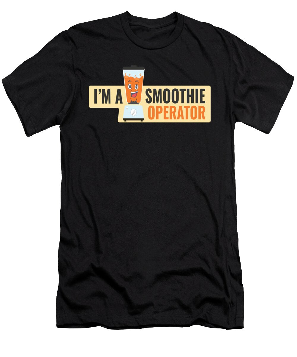 I Am a Smoothie Operator Fruity Moon T-Shirt