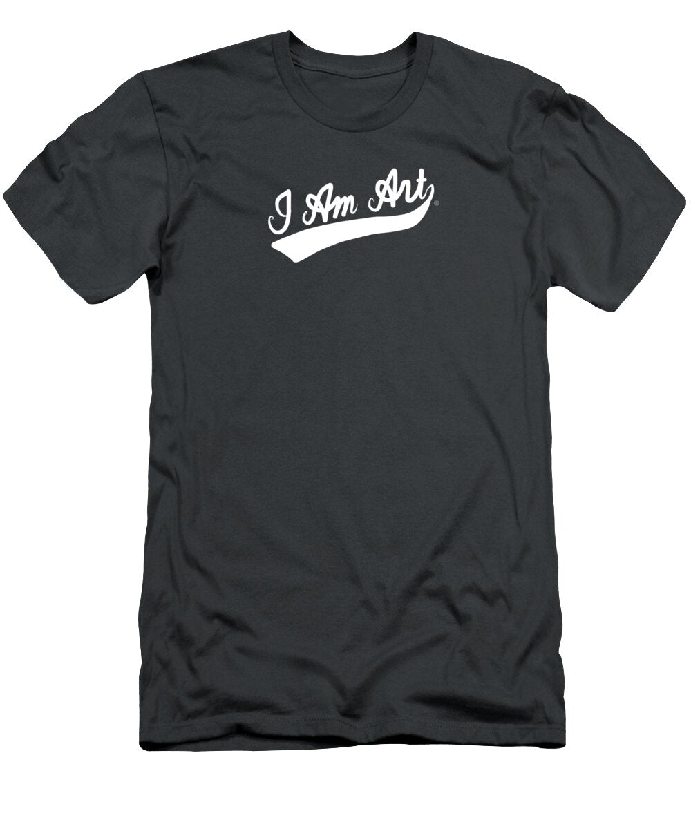 I Am Art Swoosh Art By Linda Woods Linda Woods T-Shirt