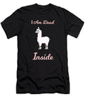 I Am Dead Inside As a Funny Cute Llama Alpaca Humor Ari Shok T-Shirt