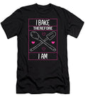 I Bake Therefore I Am Baker Confectioner Baking Fuzius T-Shirt