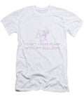 I Cant I Have Plans with My Bulldog Purple Kaylin Watchorn T-Shirt