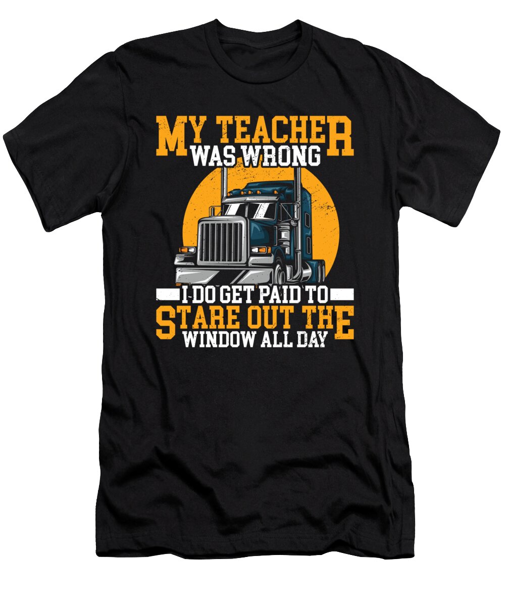 I Do Get Paid to Stare Out the Window Steven Zimmer T-Shirt