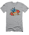 I Do What I Want Vintage Bluebird and Rose Tattoo Little Bunny Sunshine T-Shirt