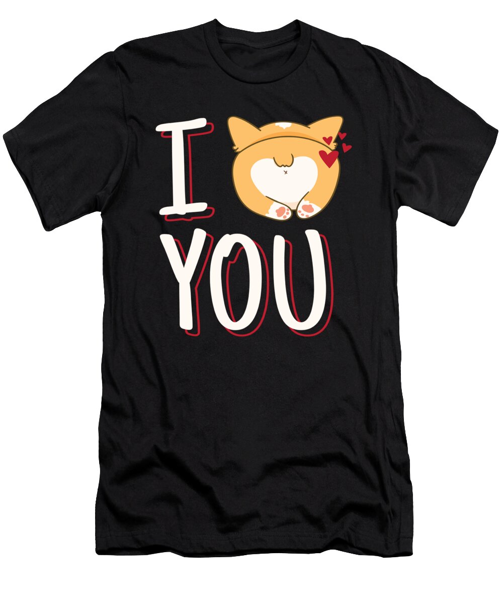 I Dog You Dogs Pooch Puppy Moon T-Shirt