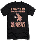 I Dont Like Morning People Llama Quote Tenshirt T-Shirt
