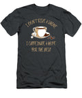 I Dont Rise and Shine I Caffeinate and Hope for the Best Caffeinate for Men Women Coffee Lover Ca Crazy Squirrel T-Shirt