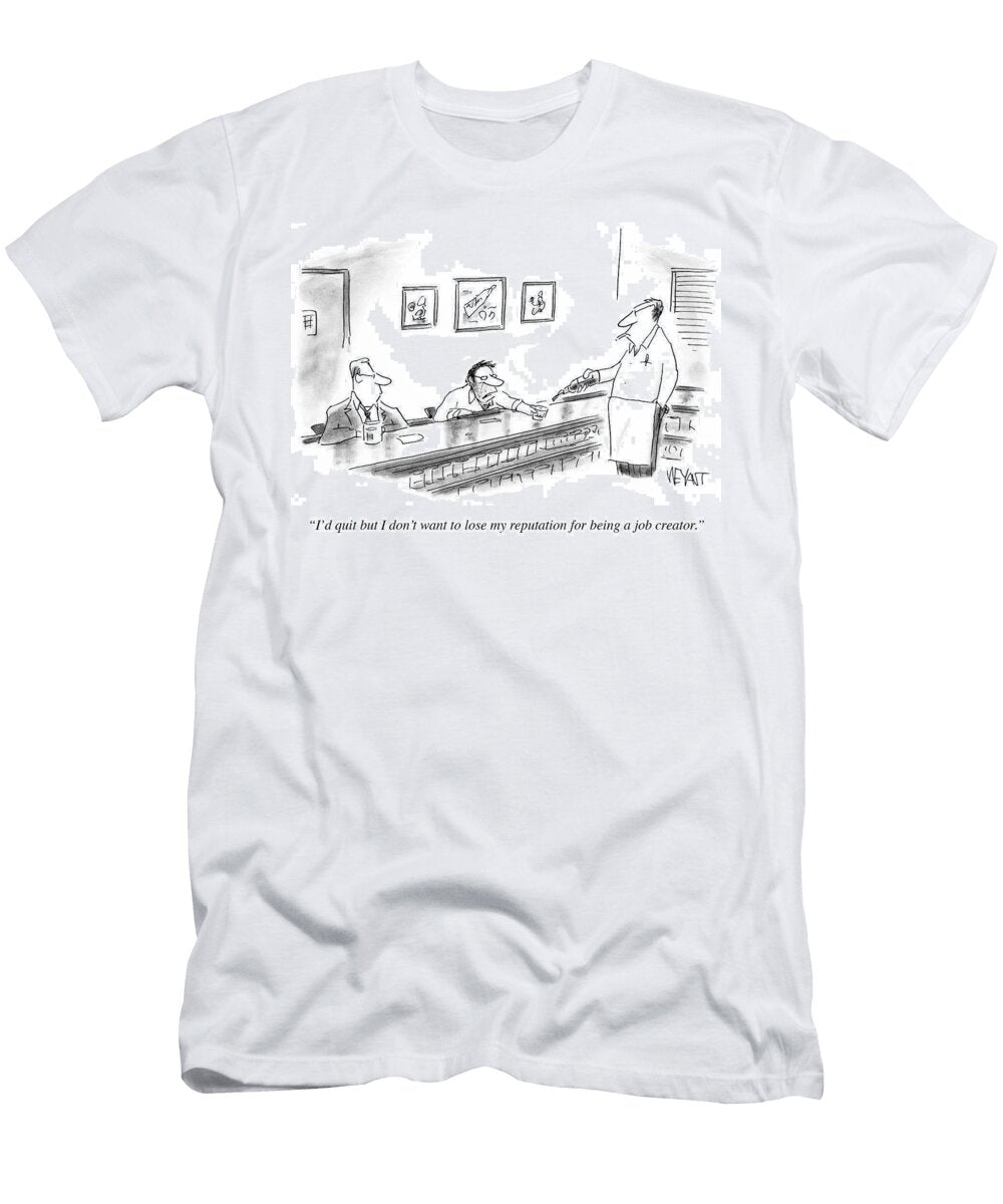I Dont Want to Lose My Reputation Christopher Weyant T-Shirt