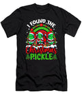 I Found the Pickle Christmas Three Santa Pickles Sophie Eleanor T-Shirt