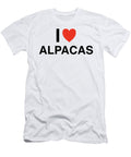 I Heart Alpacas in Black I Heart Everything T-Shirt
