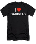 I Heart Baristas in White I Heart Everything T-Shirt