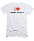 I Heart Coral Springs in Black I Heart Everything T-Shirt