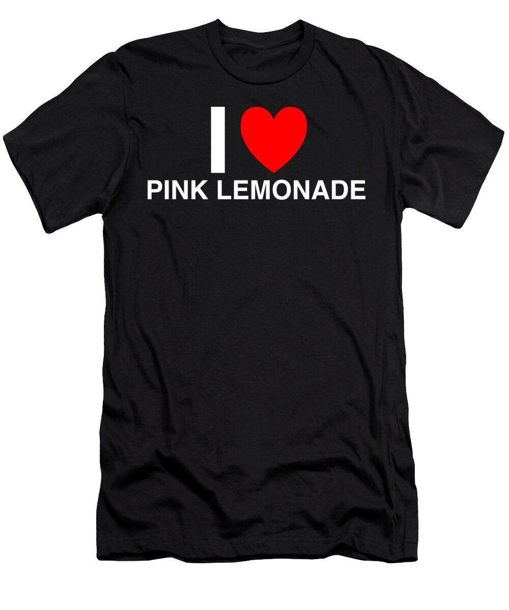 I Heart Pink Lemonade in Classic in Black I Heart Everything T-Shirt