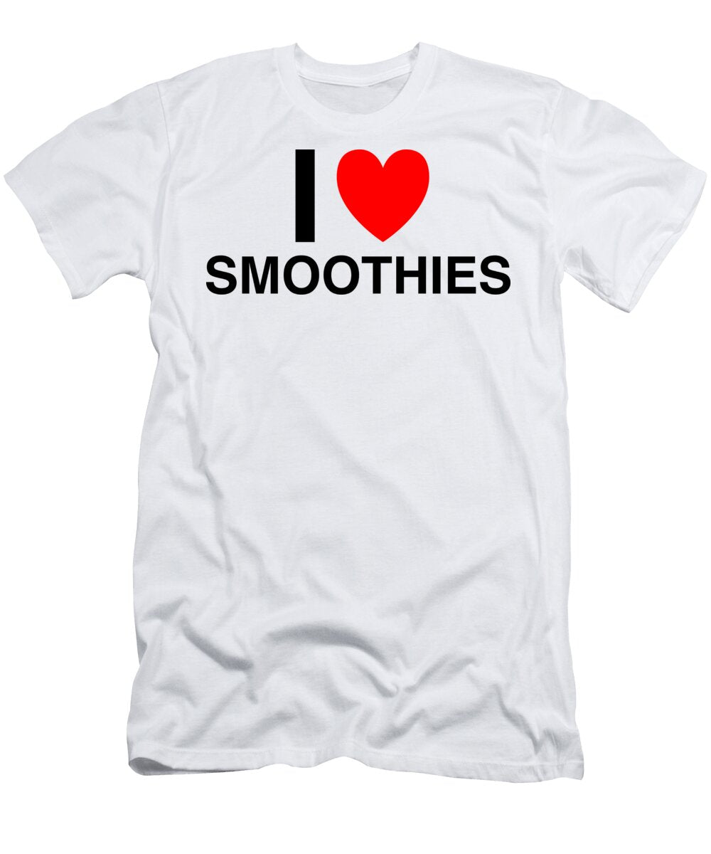 I Heart Smoothies in Classic in White I Heart Everything T-Shirt