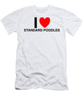 I Heart Standard Poodles in Classic in White I Heart Everything T-Shirt