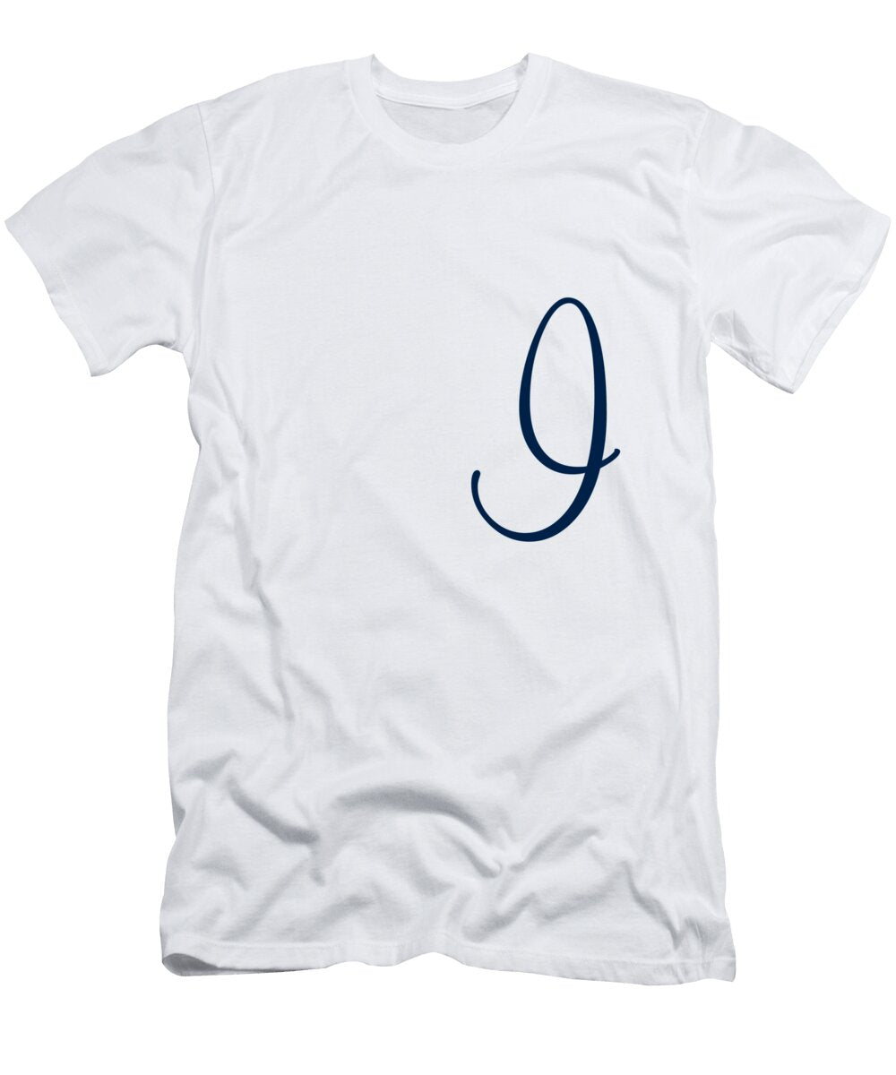 I in Oxford Blue Simple Script Custom Home Fashions T-Shirt
