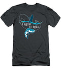 I Keep It Reel Funny Fishing Fathers Day Beck Mount T-Shirt