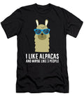 I Like Alpacas and Maybe Like 3 People Eq Designs T-Shirt