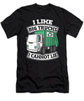 I Like Big Trucks and I Cannot Lie Love Garbage Truck Crazy Squirrel T-Shirt