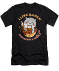 I Like Ramen Japanese Noodles Anime Kawaii Cat Lover Gift Design Alessandra Roth T-Shirt