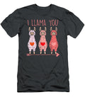 I Llama You Cute Valentines Day Alpaca Girls Women Her Minnag Kory T-Shirt