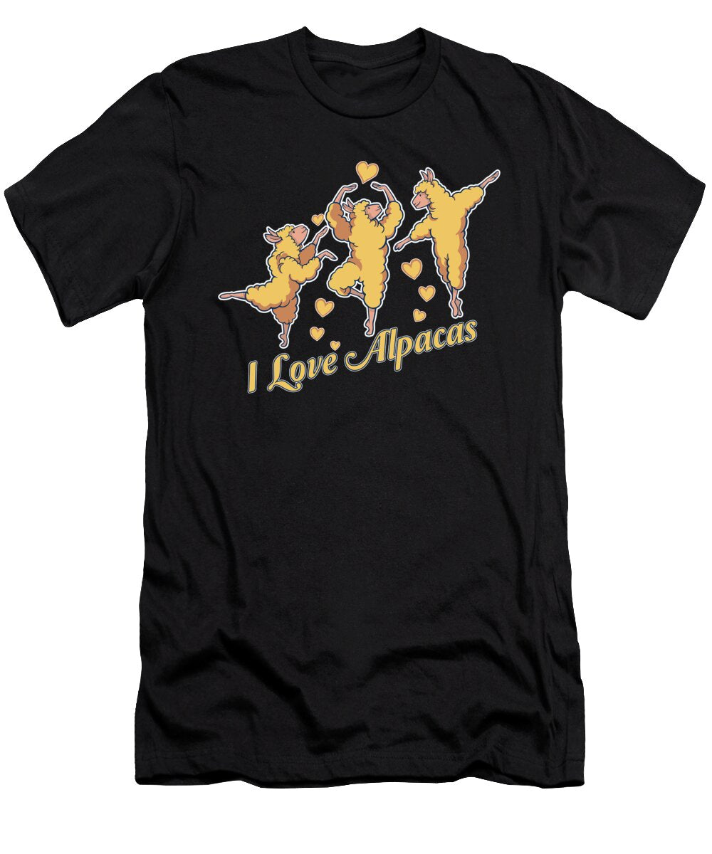 I Love Alpacas Tenshirt T-Shirt