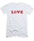 I Love Basketball Red College Mascot Designs T-Shirt