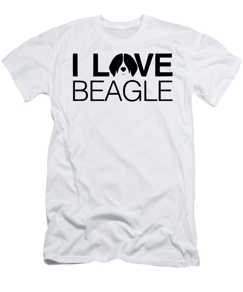 I Love Beagles Titan T-Shirt