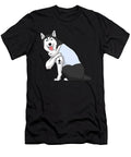I Love Dad Tattoo Funny Siberian Husky Dog Fathers Day Dhbubble T-Shirt