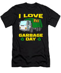 I Love Garbage Day Driver Trucking Trucker Garbage Truck Crazy Squirrel T-Shirt