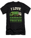 I Love Garbage Truck Collectors Vehicle Automotive Mechanic Truck Drivers Cleanliness Gift Thomas Larch T-Shirt