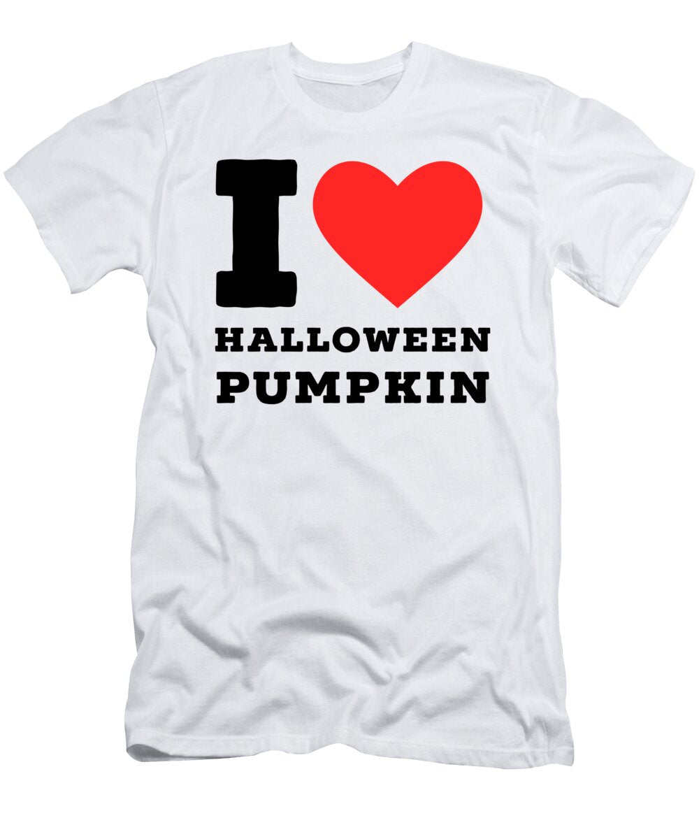 I Love Halloween Pumpkin Maribel Hernandez T-Shirt