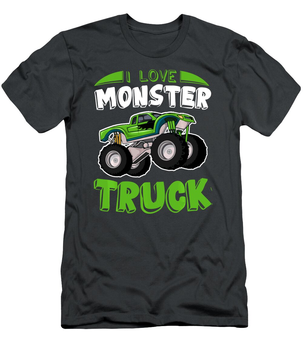 I Love Monster Truck Anh Nguyen T-Shirt
