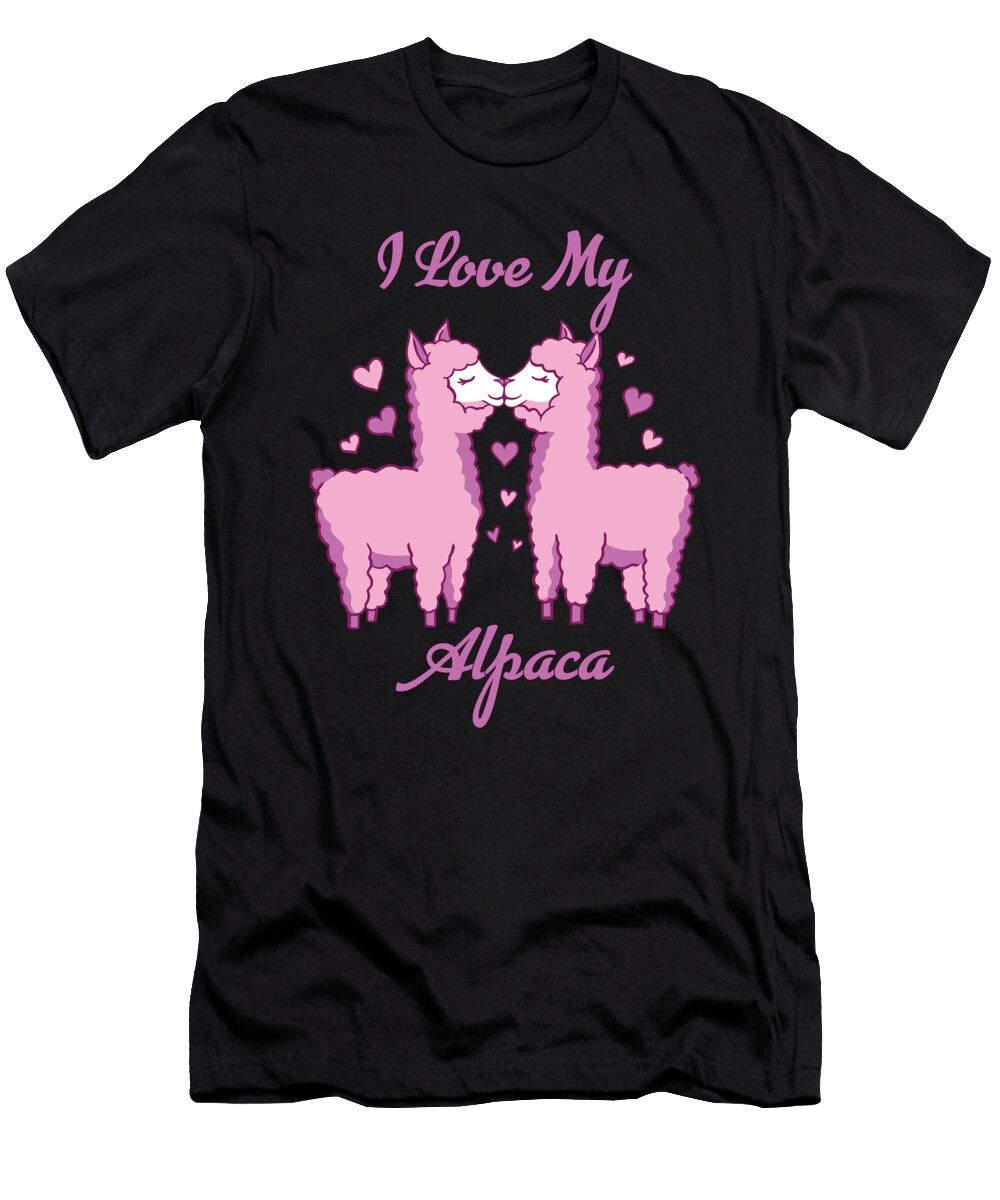 I Love My Alpaca Tenshirt T-Shirt