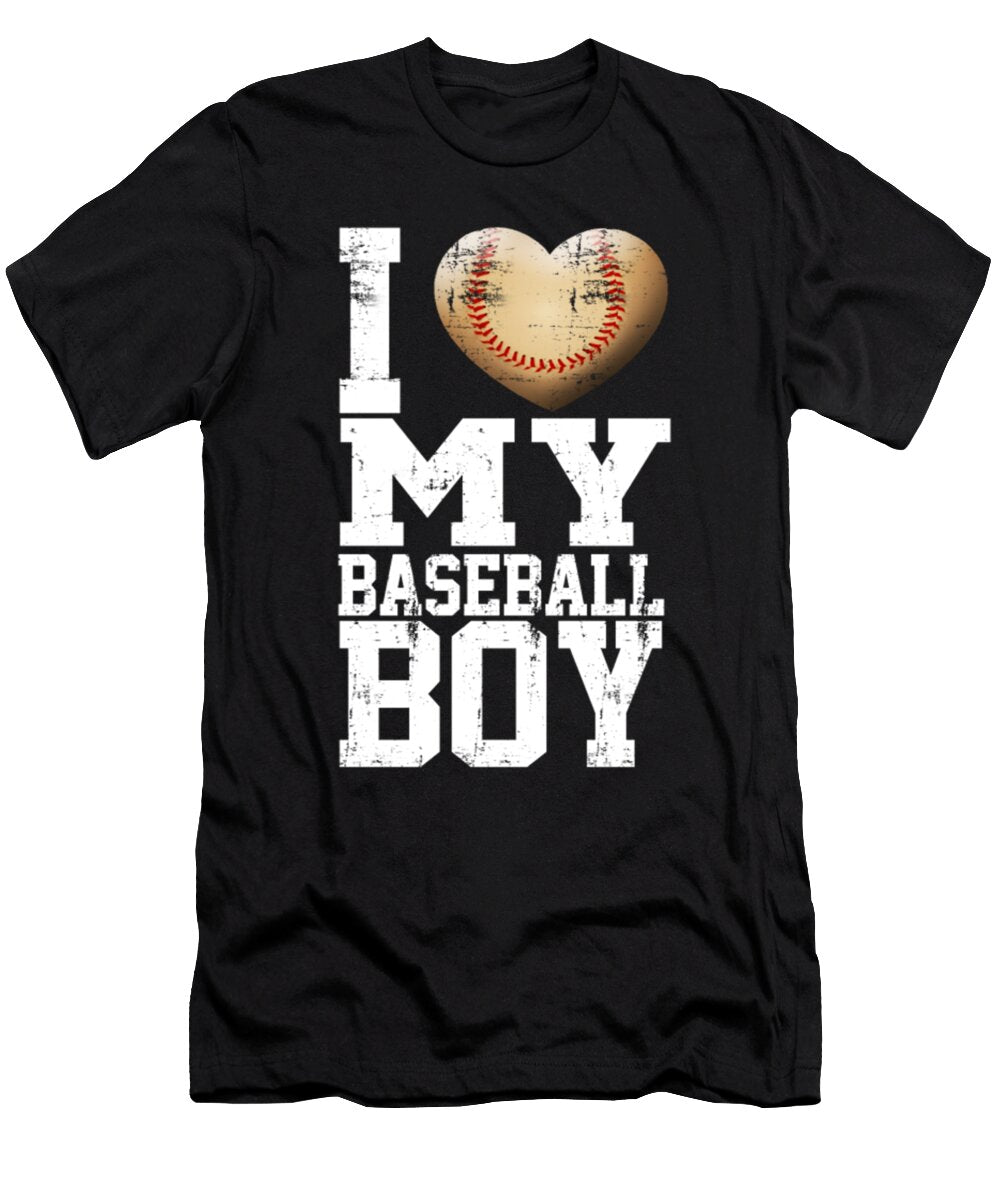I Love My Baseball Boy Tinh Tran Le Thanh T-Shirt