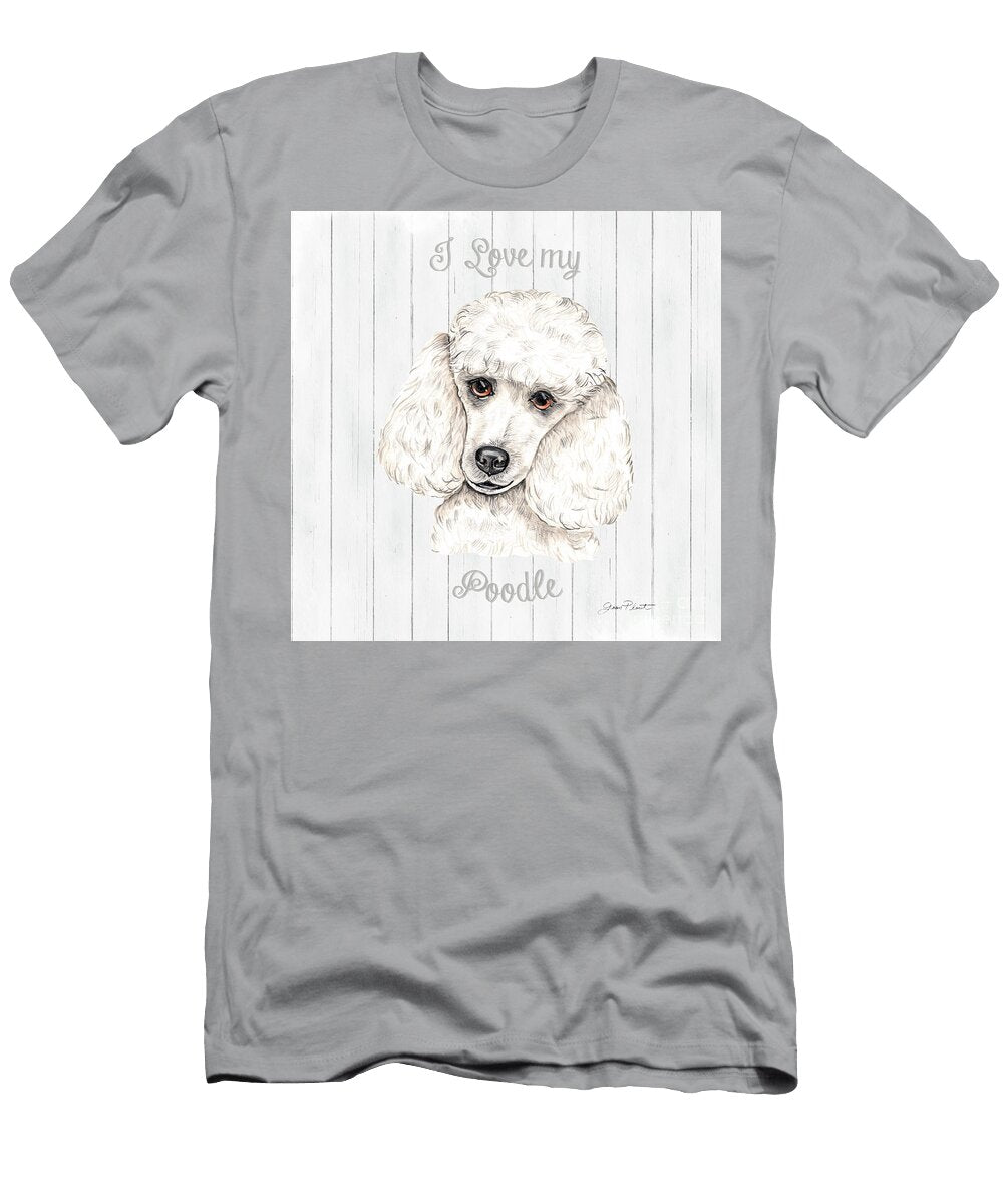 I Love My Dog C Jean Plout T-Shirt