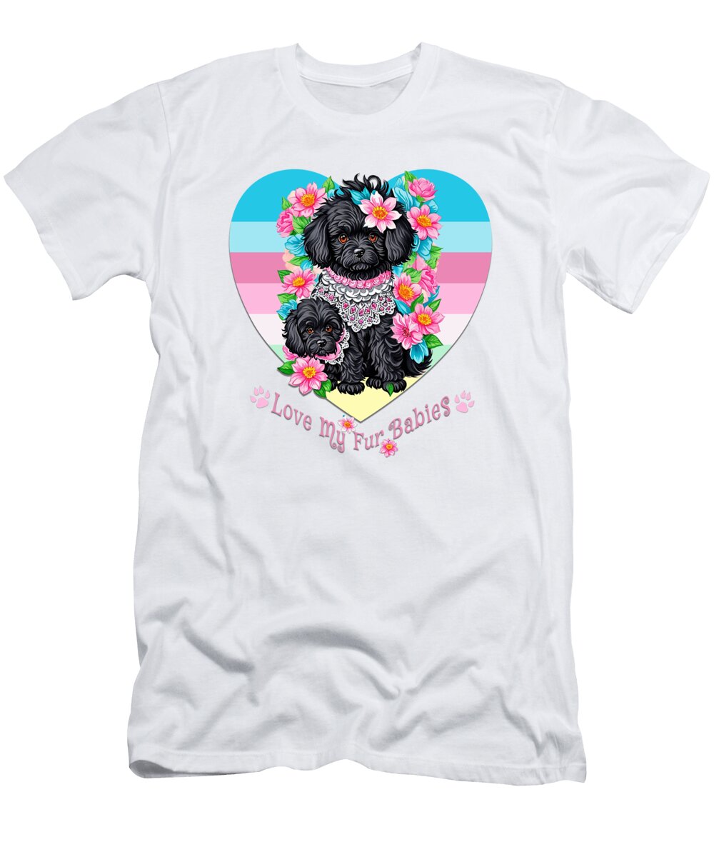 I Love My Fur Babies Methune Hively T-Shirt