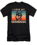 I Love My Granddog Husky Grandma Grandpa Dog Dog Studi Alex T-Shirt