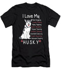 I Love My Husky Dog Tinh Tran Le Thanh T-Shirt