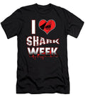 I Love Shark Week Sharks Aquamarine Marine Life Water Sea Ocean Family Sea Creatures Gift Thomas Larch T-Shirt